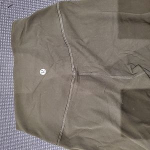 Lululemon Align Khaki Green leggings sz 4
